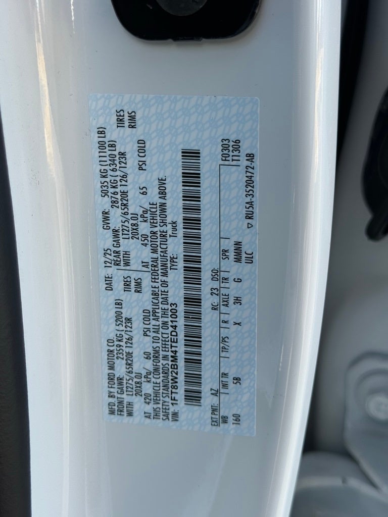 2026 Ford F-250SD Lariat