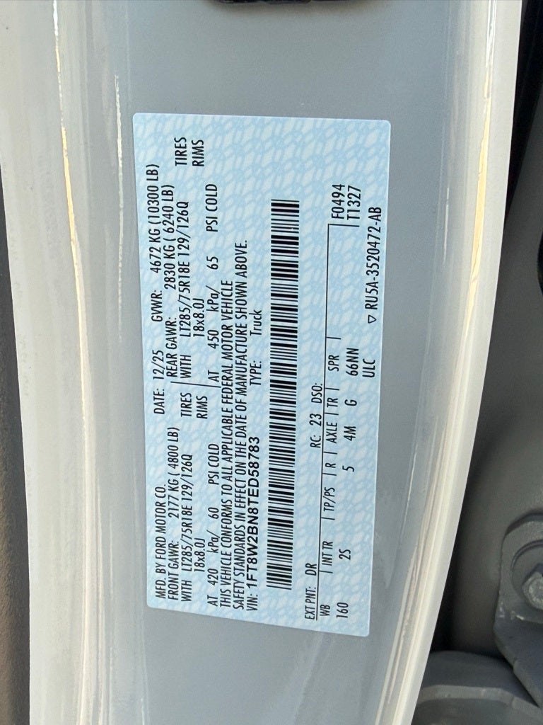 2026 Ford F-250SD XLT