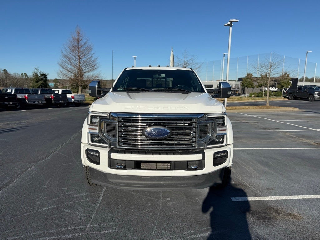 Used 2022 Ford F-450 Super Duty Platinum with VIN 1FT8W4DT5NEF52603 for sale in Little Rock