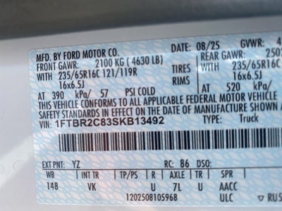2025 Ford Transit-250 Base