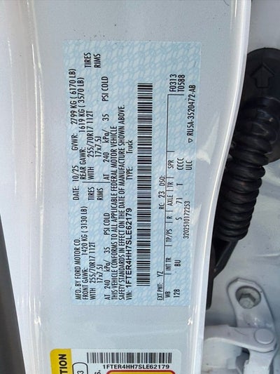 2025 Ford Ranger XLT