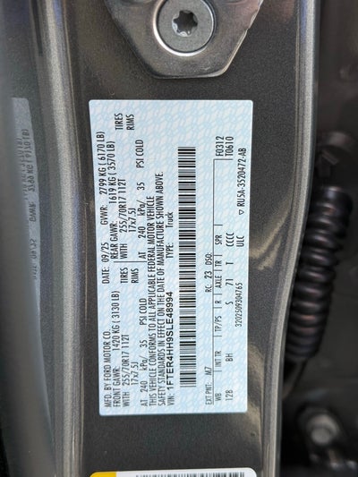 2025 Ford Ranger XLT