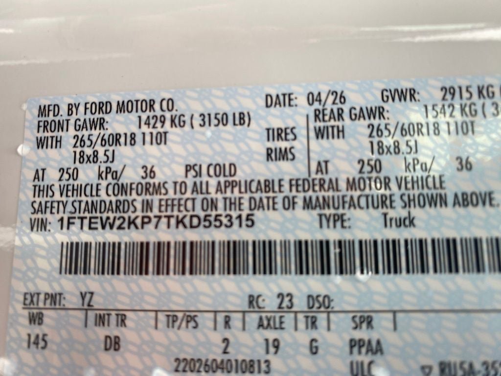 2026 Ford F-150 STX