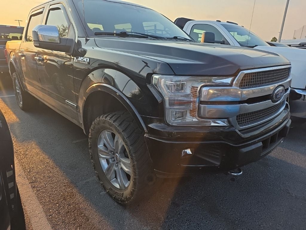 Used 2018 Ford F-150 Platinum with VIN 1FTFW1E14JFE70515 for sale in Little Rock