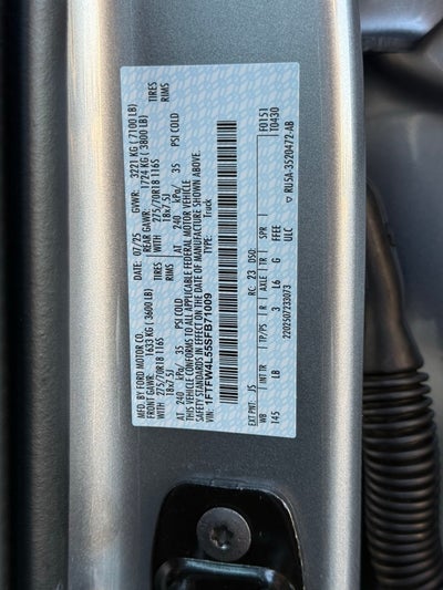 2025 Ford F-150 Tremor