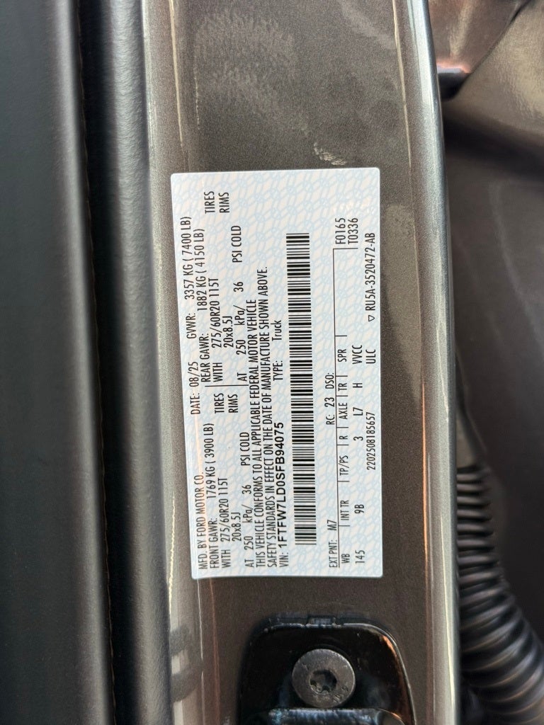 2025 Ford F-150 Platinum