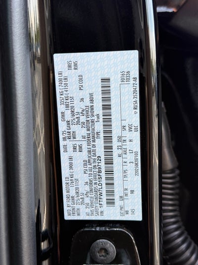 2025 Ford F-150 Platinum