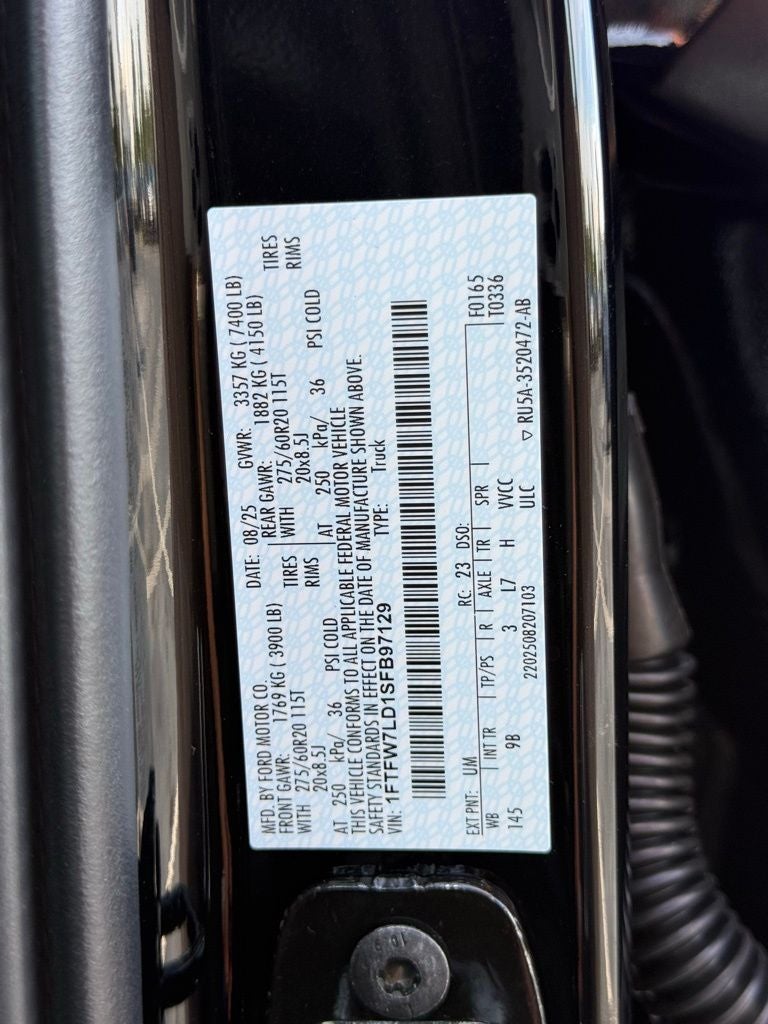 2025 Ford F-150 Platinum