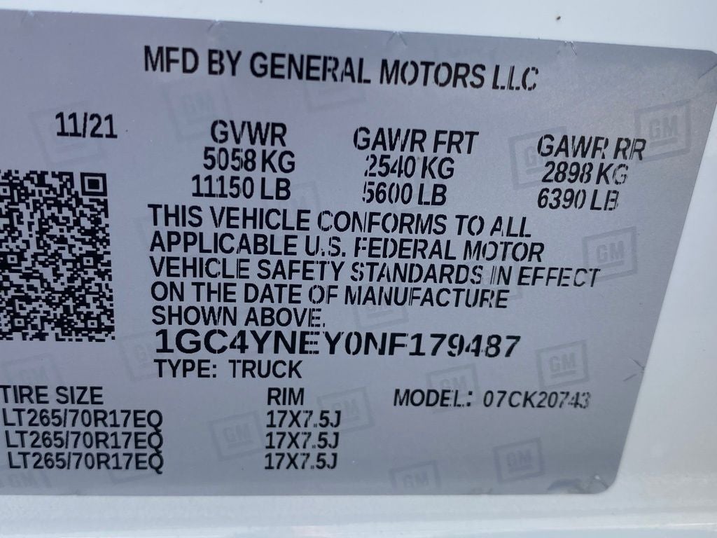 2022 Chevrolet Silverado 2500HD LT