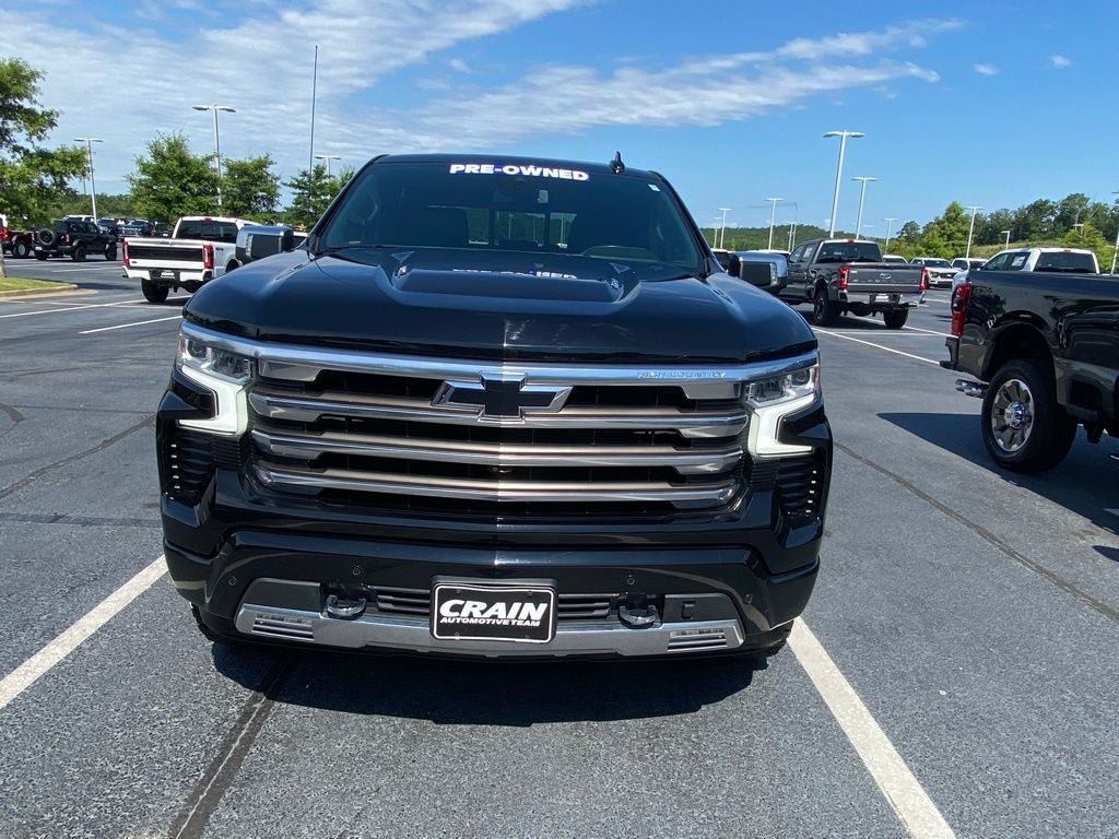 Used 2022 Chevrolet Silverado 1500 High Country with VIN 1GCUDJEL6NZ640182 for sale in Little Rock