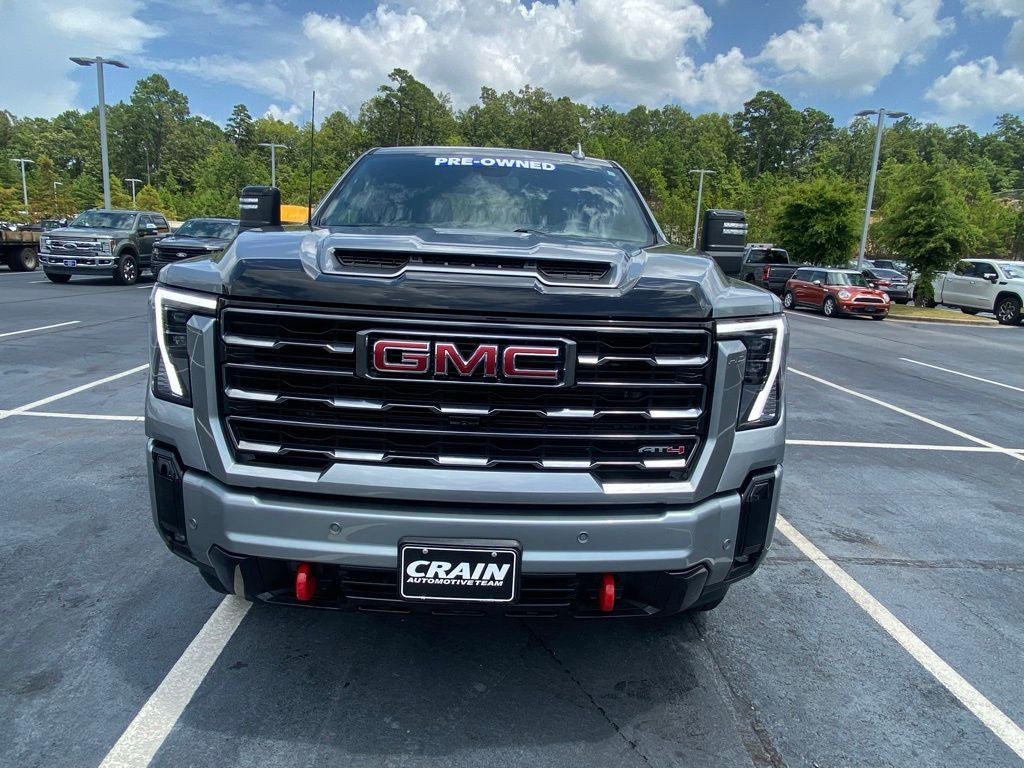 Used 2025 GMC Sierra 2500HD AT4 with VIN 1GT4UPEY2SF369665 for sale in Little Rock