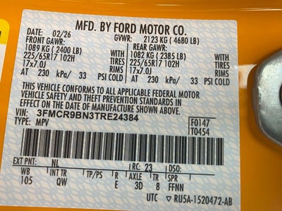 2026 Ford Bronco Sport Big Bend