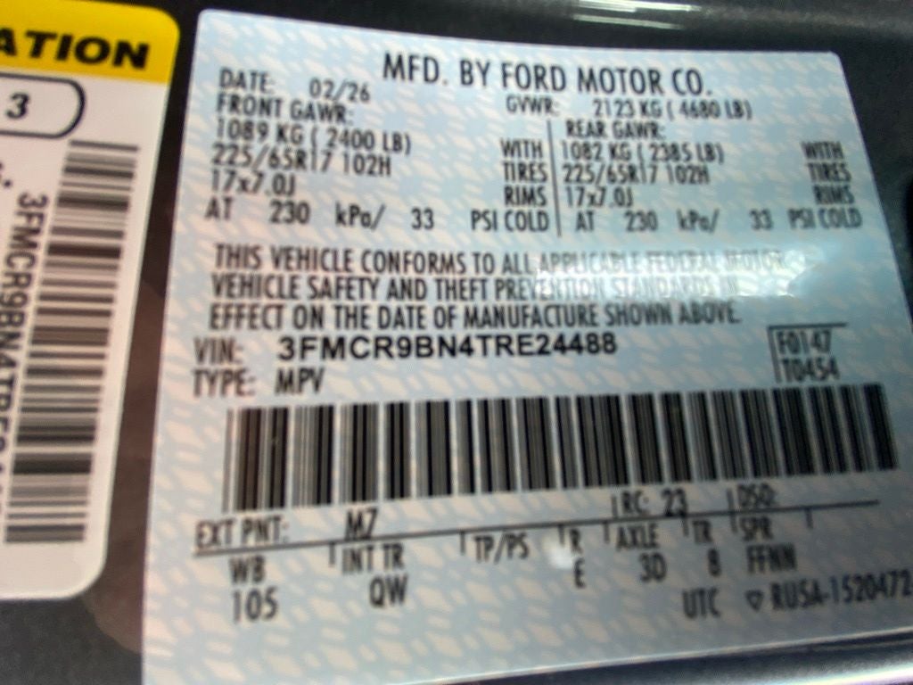 2026 Ford Bronco Sport Big Bend