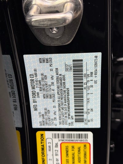 2025 Ford Bronco Sport Big Bend