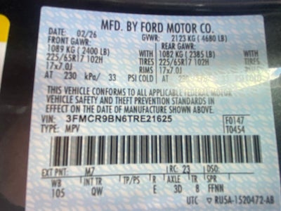 2026 Ford Bronco Sport Big Bend