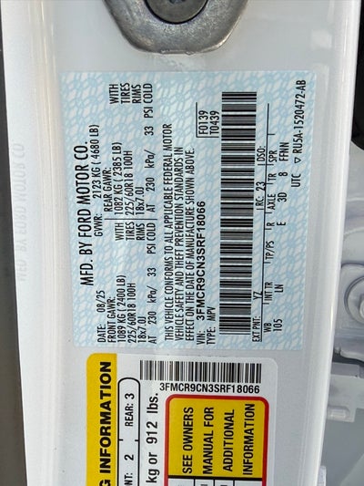 2025 Ford Bronco Sport Outer Banks