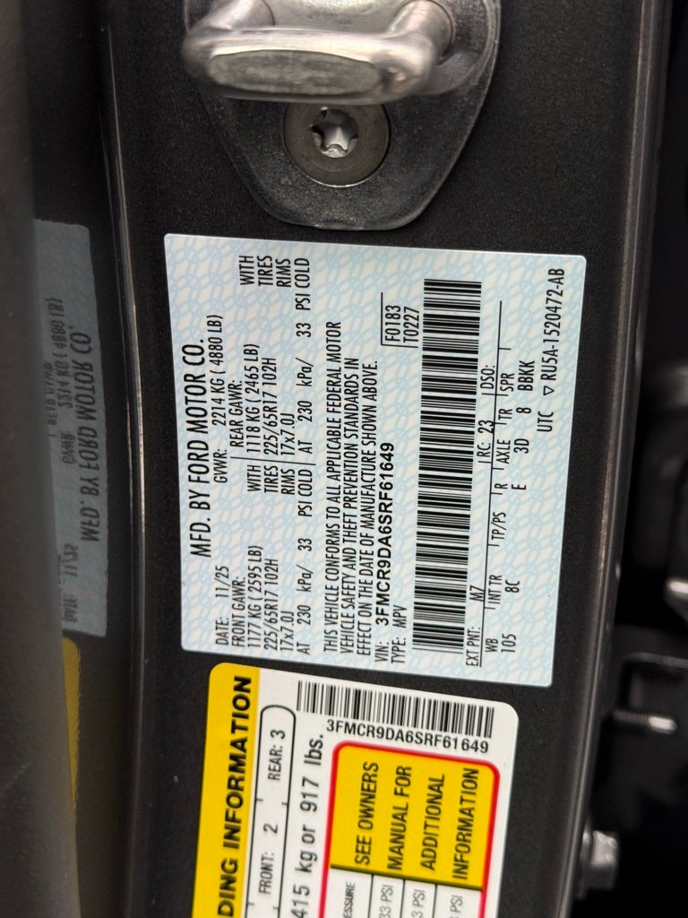 2025 Ford Bronco Sport Badlands