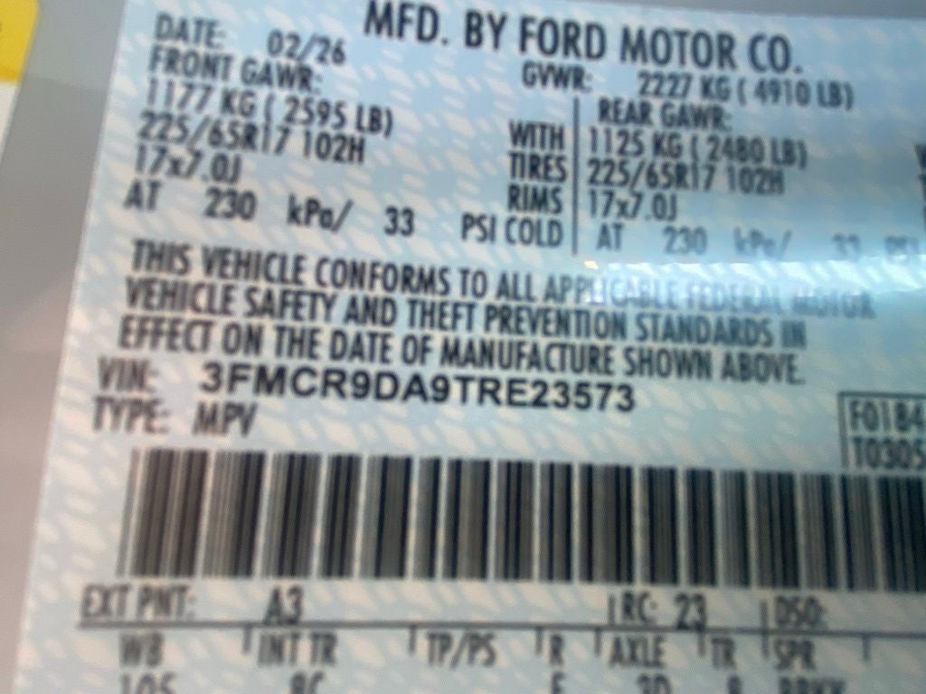 2026 Ford Bronco Sport Badlands