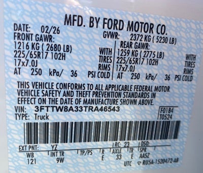 2026 Ford Maverick XL