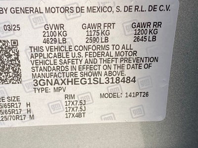 2025 Chevrolet Equinox LT