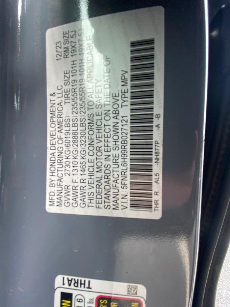 2024 Honda Odyssey Elite