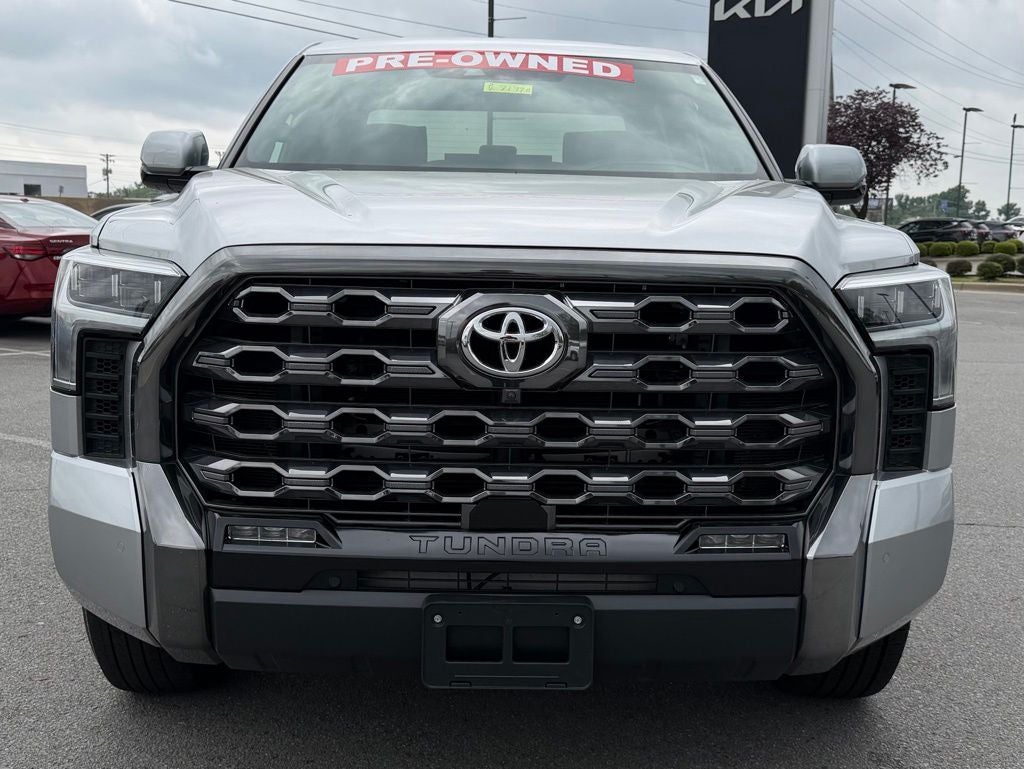 Used 2023 Toyota Tundra Platinum with VIN 5TFNA5DB5PX102228 for sale in Little Rock