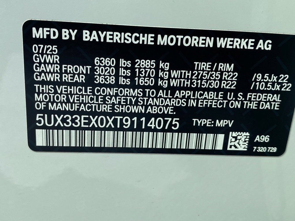2026 BMW X6 xDrive40i