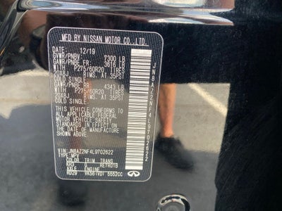 2020 INFINITI QX80 LUXE