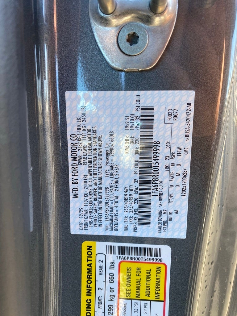 2026 Ford Mustang Dark Horse