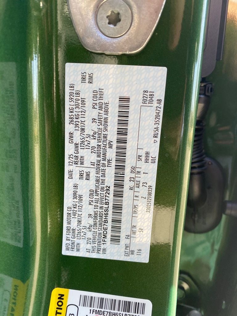 2025 Ford Bronco Big Bend