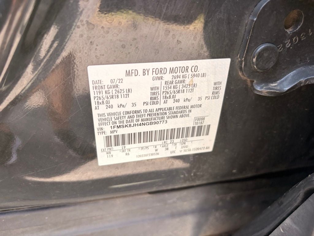 2022 Ford Explorer Timberline