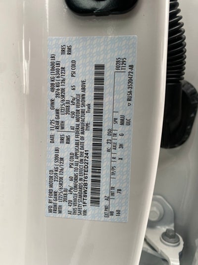 2026 Ford F-250SD Platinum