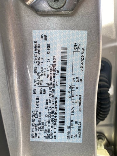 2019 Ford Ranger XLT