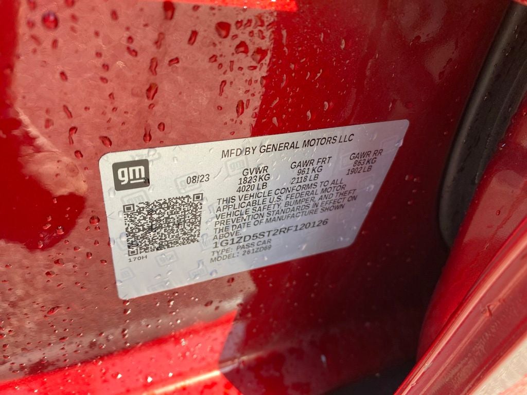 2024 Chevrolet Malibu LT 1LT