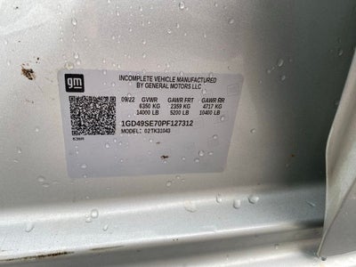 2023 GMC Sierra 3500HD Pro CHASSIS PRO - FLAT BED