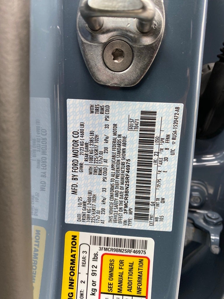 2025 Ford Bronco Sport Big Bend