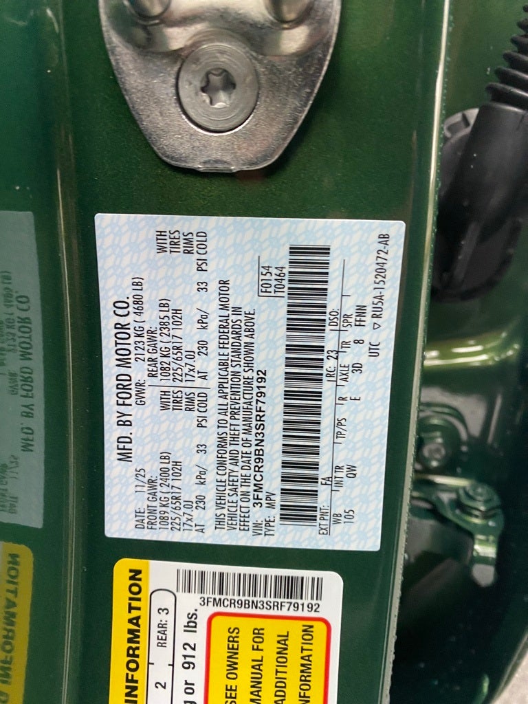 2025 Ford Bronco Sport Big Bend