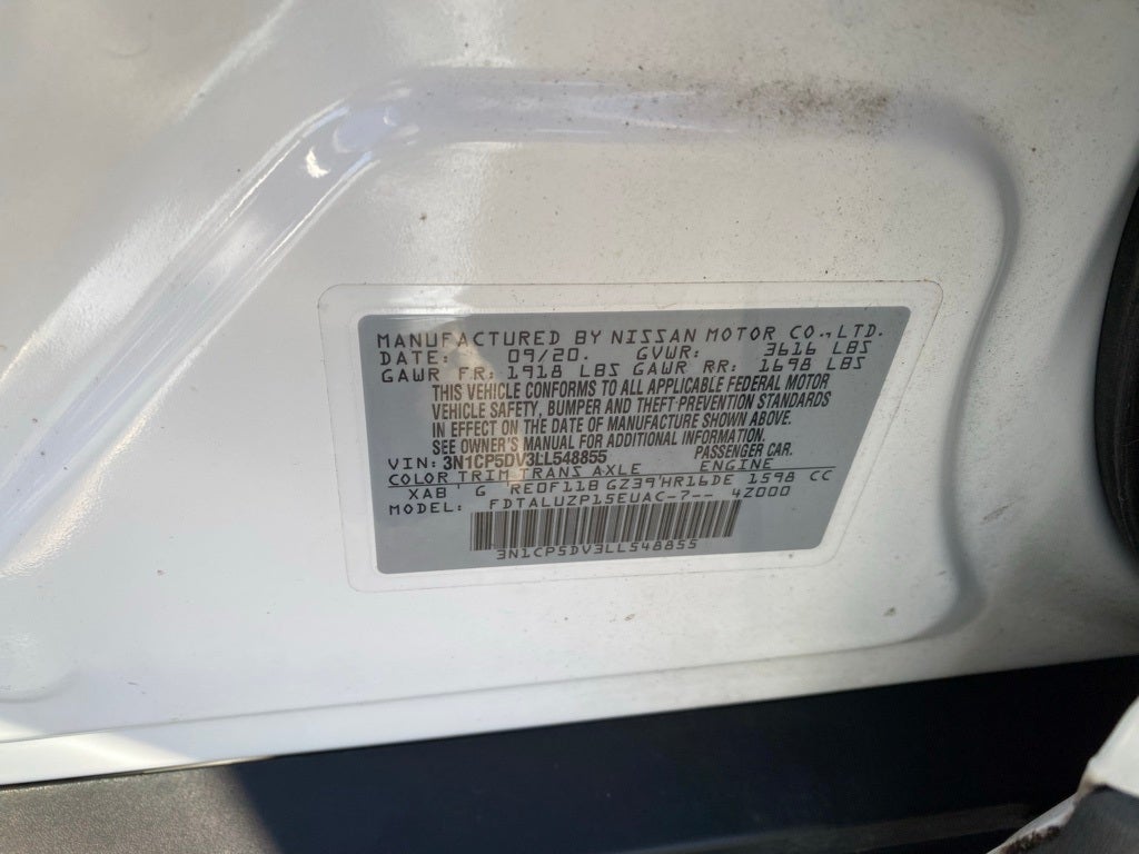 2020 Nissan Kicks SR