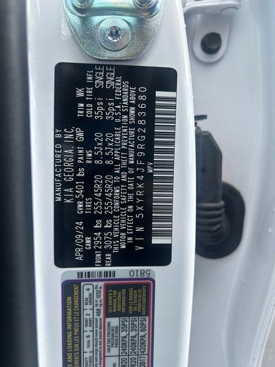 2024 Kia Sorento SX