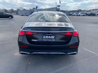 2024 Mercedes-Benz E-Class E 350 4MATIC®