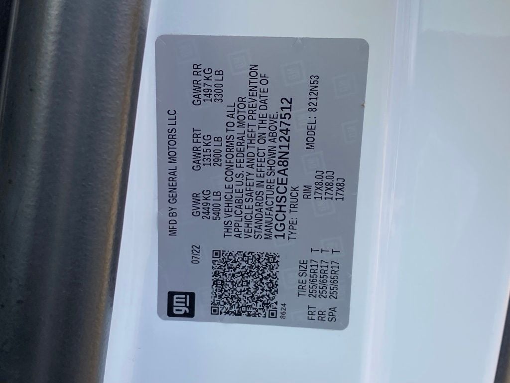 2022 Chevrolet Colorado LT