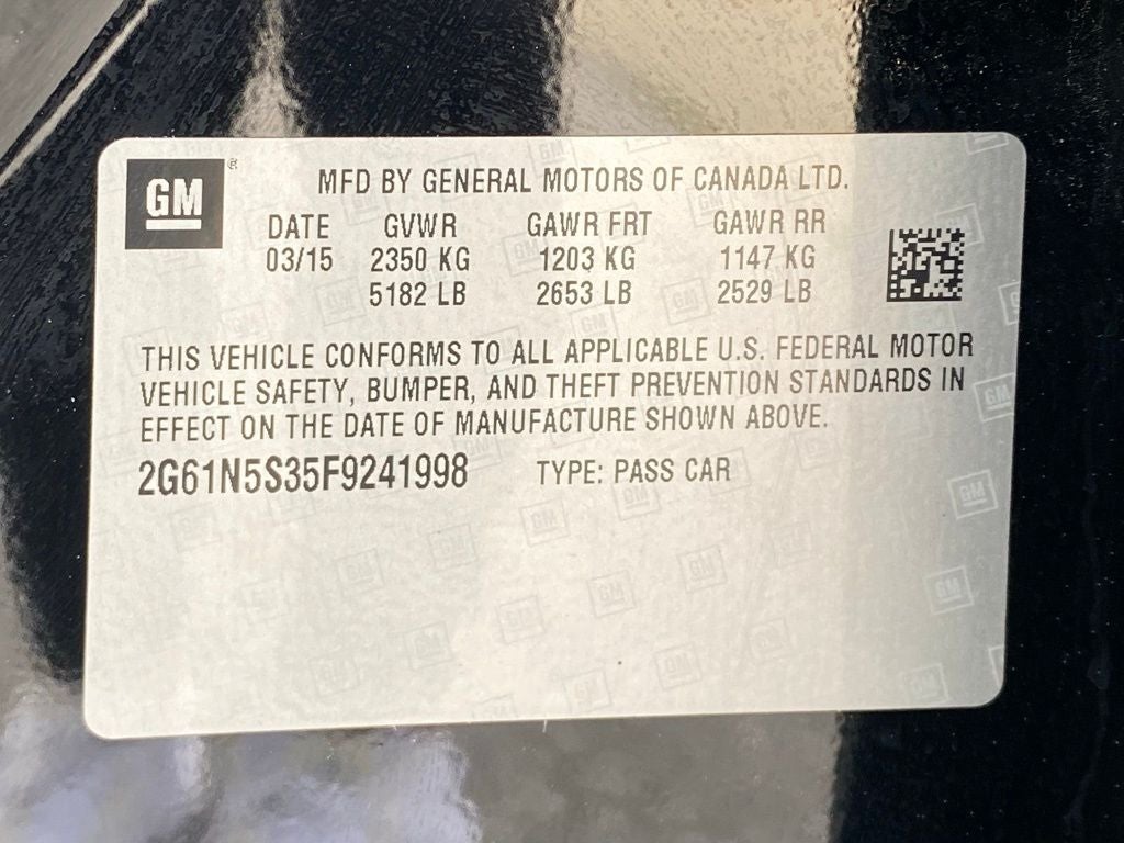 2015 Cadillac XTS Luxury