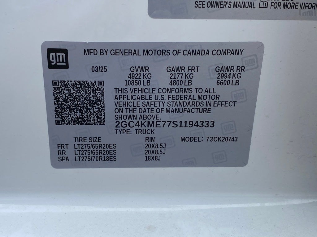 2025 Chevrolet Silverado 2500HD Custom