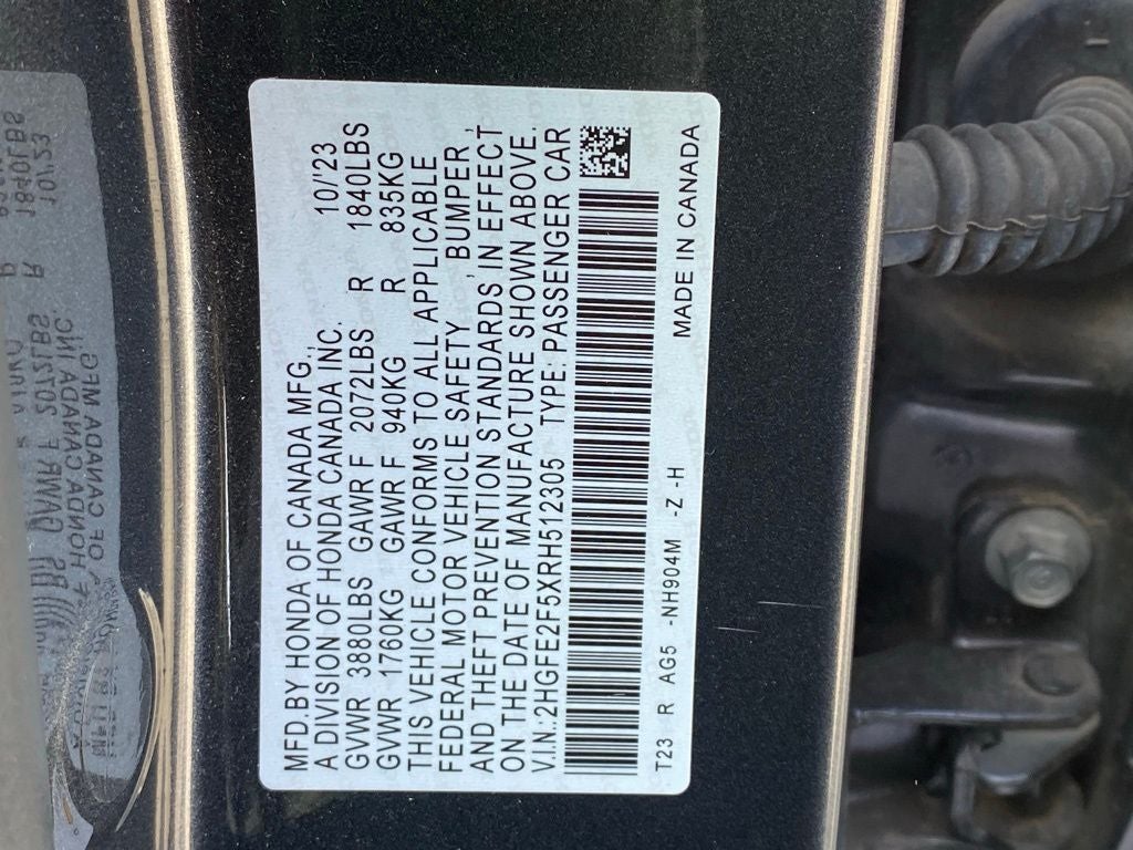 2024 Honda Civic Sport