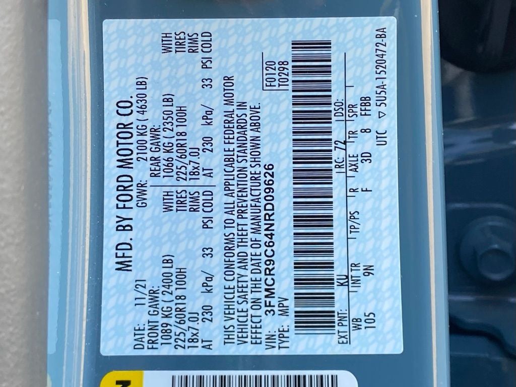 2022 Ford Bronco Sport Outer Banks