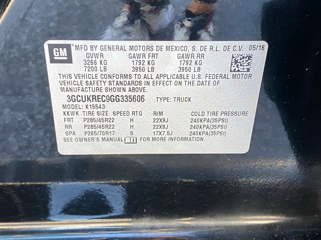 2016 Chevrolet Silverado 1500 LT LT2