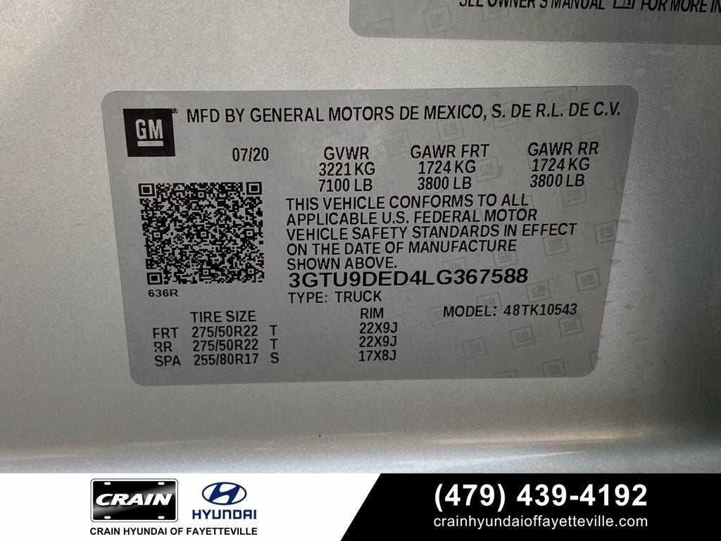 2020 GMC Sierra 1500 SLT