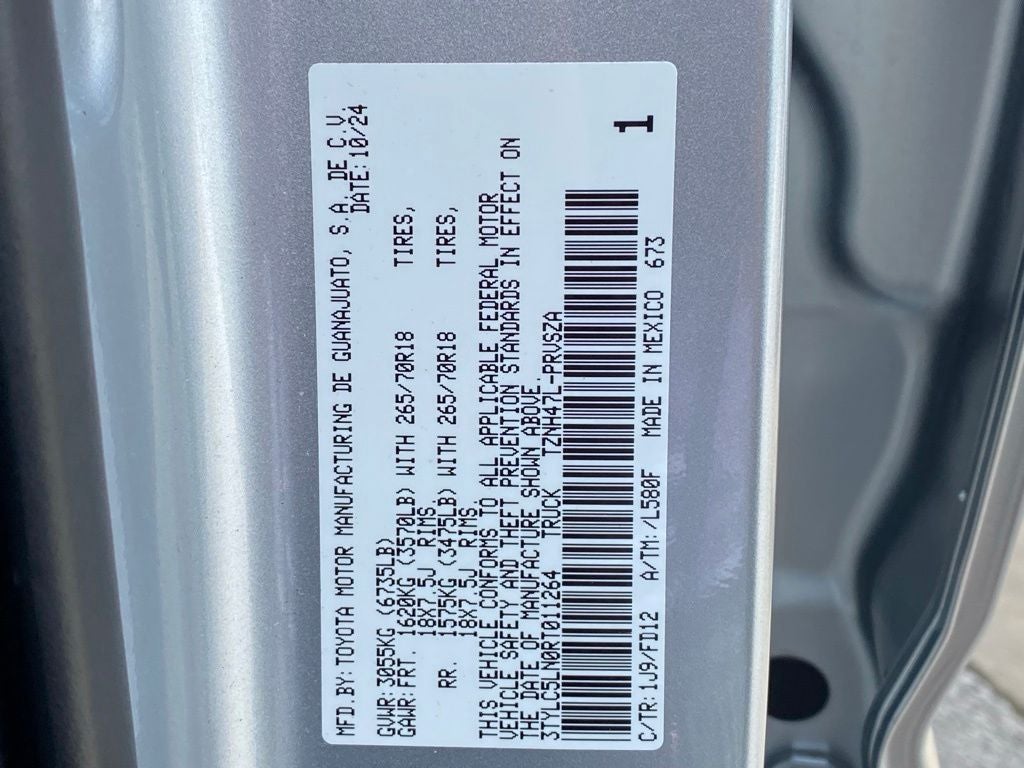 2024 Toyota Tacoma Hybrid TRD Off Road