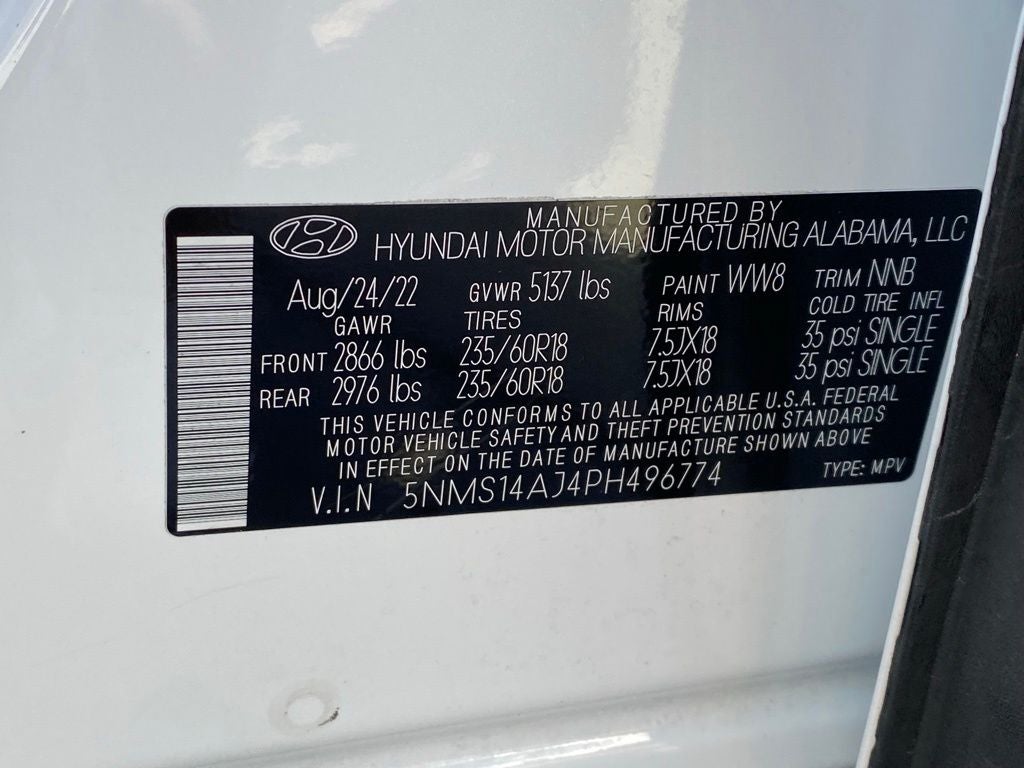 2023 Hyundai Santa Fe SE