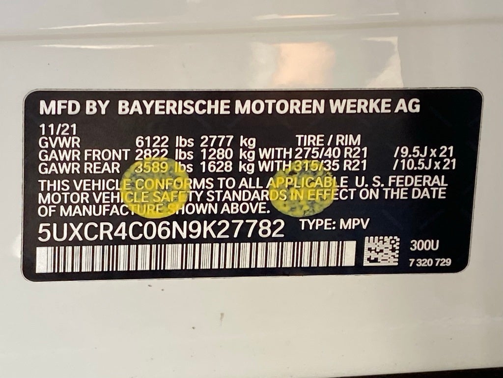 2022 BMW X5 sDrive40i